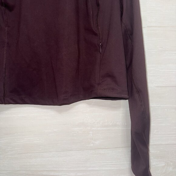 Old Navy Women's Long Sleeve Tee - Dark Purple - Picture 6 of 8